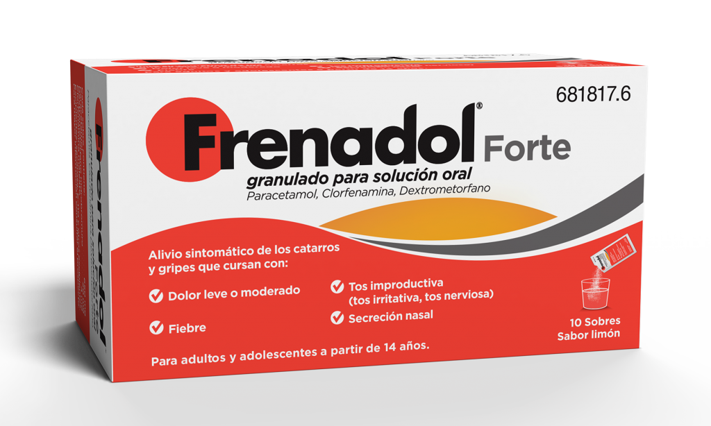 Frenadol Forte 10 Sobres Granulado - farmaciadejaime.es