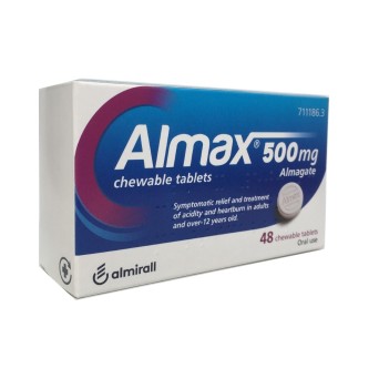 Almax 500 Mg 48 Comprimidos Masticables