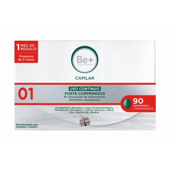 Be+ Capilar Uso Continuo Forte 90 Comp