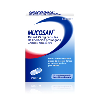 Mucosan Retard 75 Mg 30 Capsulas Liberacion Prol