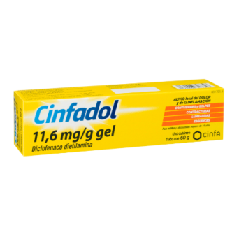 Cinfadol 11.6 Mg/G Gel Tópico 60 G