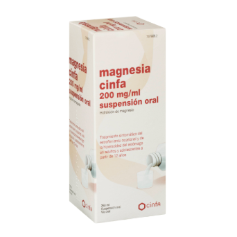 Magnesia Cinfa 200 Mg/Ml Suspension Oral 260 Ml