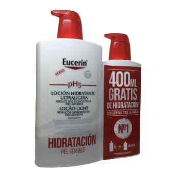 Eucerin Pack Loción Ultraligera 1000 + 400 Ml