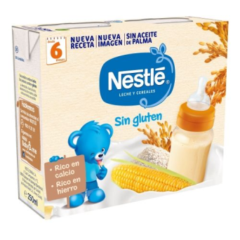Nestle Cereal Sin Gluten Brick 2x250