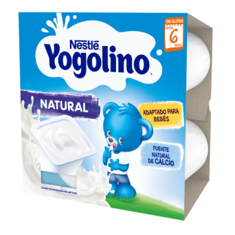 Nestle Iogolino Sabor Natural 100 G 4 Tarrinas