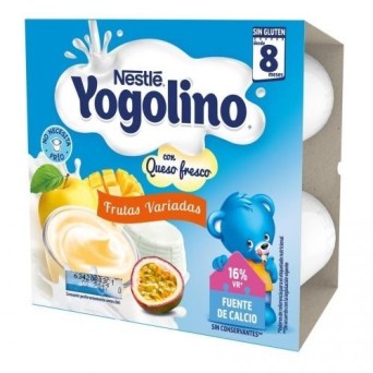 Nestle Iogolino Frutas con Queso Fresco 4x100 G