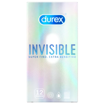 Durex Invisible Extra-Sensitivo 12 Uds