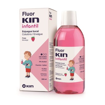 Kin Fluor Infantil Diario 500 ml