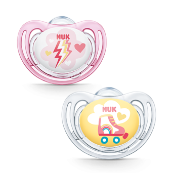 Nukete Silicona Little Friends 0-6 Meses 2 Uds