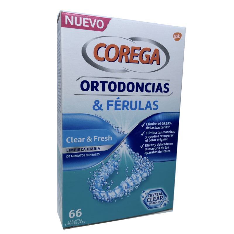 Corega Ortodoncias & Ferulas 66 Tabletas