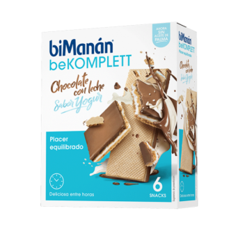 Bimanán Bekomplett Barquillo Chocolate Yogur 6 Uds