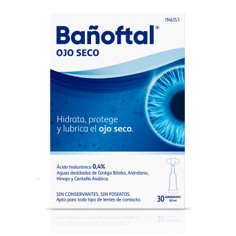 Bañoftal Ojo Seco 30 Monodosis 0,5 Ml
