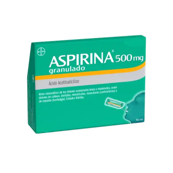 Aspirina 500 Mg 10 Sobres Granulado Oral