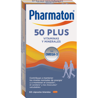 Pharmaton 50 Plus 60 Caps