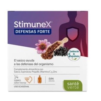Stimunex Defensas Forte 14 Sobres 5 G Naranja