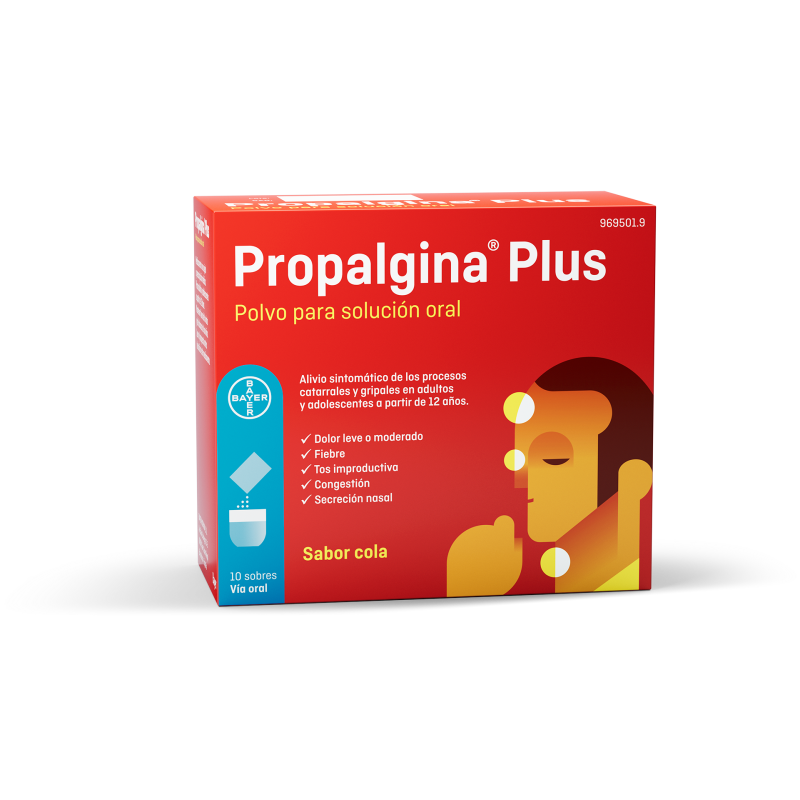 Propalgina Plus 10 Sobres Polvo Solucion Oral