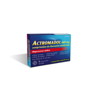 Actromadol 660 Mg 8 Comp