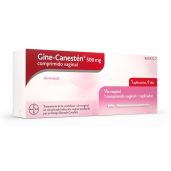 Gine Canesten 500 Mg 1 Comprimido Vaginal