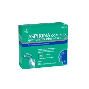 Aspirina Complex 10 Sobres Granulado Efervescent