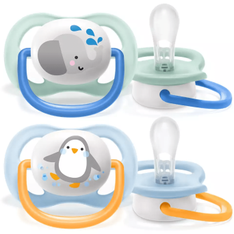 Avent Chupete Ultra Air Animalitos 0- 6 M 2 Uds