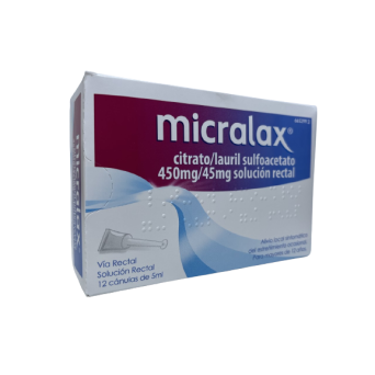Micralax Emulsion Rectal 12 Microenemas 5 Ml