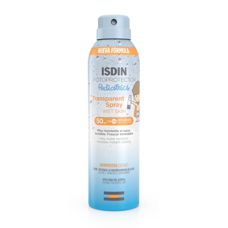 Isdin Transparent Spray Pediatrics SPF50+ 250 Ml