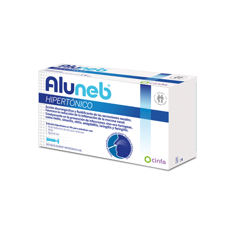 Aluneb hipertonico 5ml 20 viales - Farmacia en Casa Online
