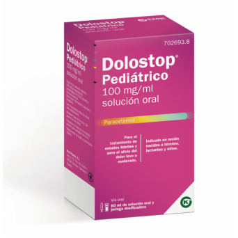Dolostop Pediatrico 100 Mg/Ml Solucion Oral 60 Ml
