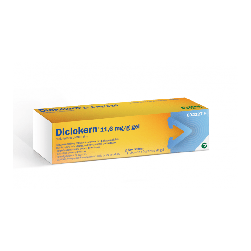 Diclokern 11,6 Mg/G Gel Cutaneo 60 G