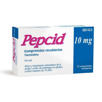 Pepcid 10 Mg 12 Comprimidos