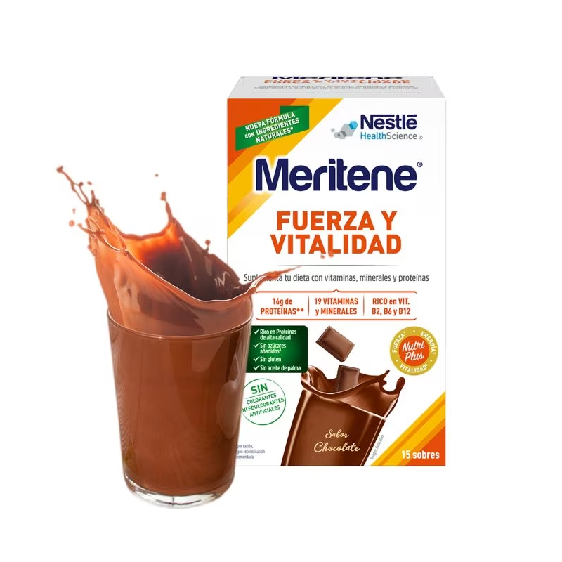 Meritene Chocolate 15 Sobres 30g