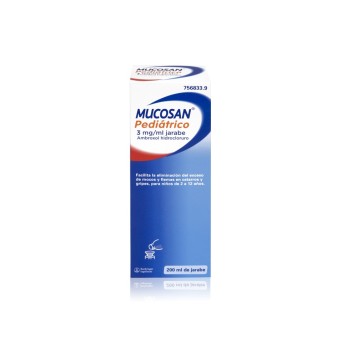 Mucosan Pediatrico 3 Mg/Ml Jarabe 200 Ml