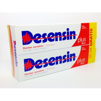 Desensin Plus Pasta 125 ml X 2 uds DUPLO