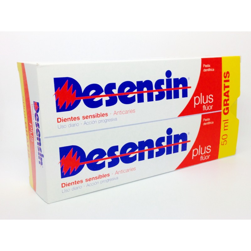 Desensin Plus Pasta 125 ml X 2 uds DUPLO