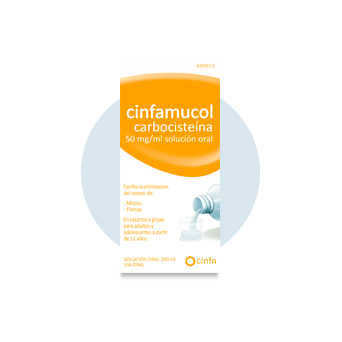 Cinfamucol Carbocisteina 50 Mg/Ml Solucion Oral