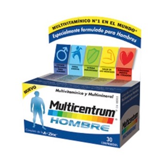 Multicentrum Hombre 30 Comp