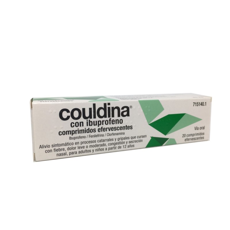 Couldina Con Ibuprofeno 400/2/7.5 Mg 20 Comp