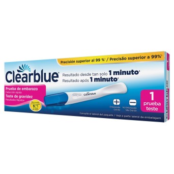 Clearblue® Test Embarazo Detección Rápida 1 Ud