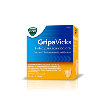 Gripavicks 10 Sobres Polvo Solucion Oral