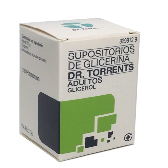 Supositorios Glicerina Dr Torrents Adultos 3.27