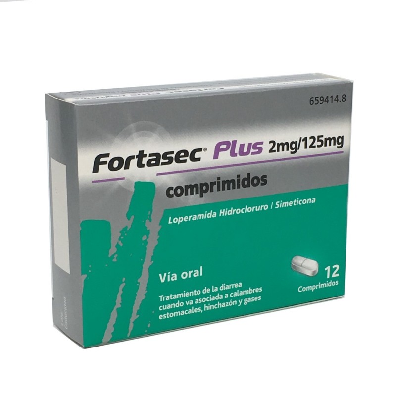 Fortasec Plus 2/125 Mg 12 Comp
