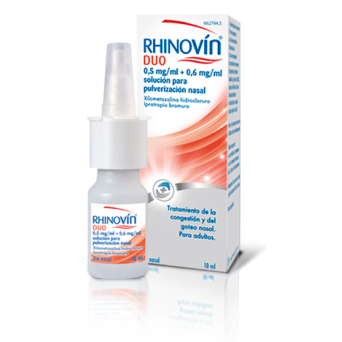Rhinovin Duo 0.5/0.6 Mg/Ml Nebulizador Nasal