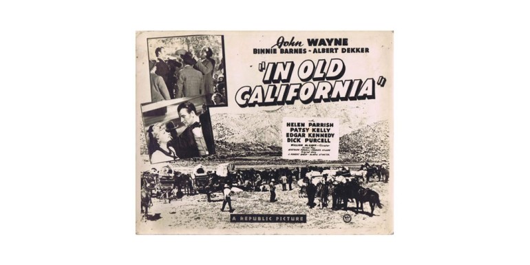 In old California: John Wayne farmacéutico